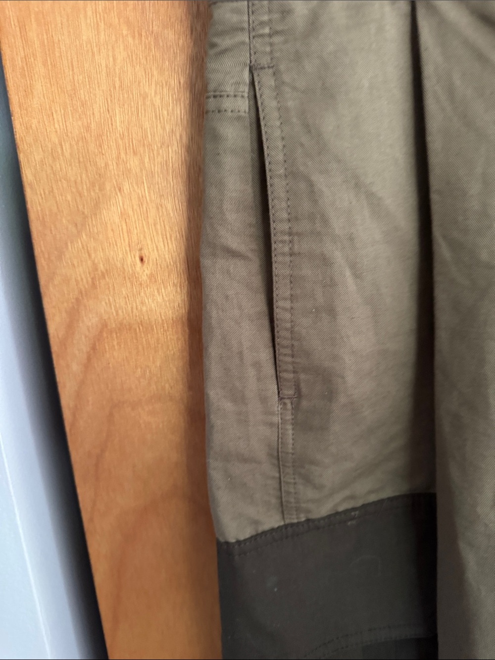 Zara Olive Green Utility Jumpsuit with Contrasting Side Pockets - Picture 6 of 10